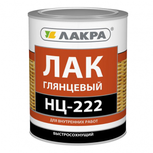 ЛАКРА НЦ-222 лак гл.  0,7 кг./14