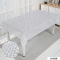 Клеенка ажурная Alexa-Алекса 1,37х20м без основы. гладкая/026B white