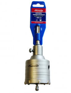 Буровая коронка твердосплавная 65 мм в сборе SDS-plus PROFESSIONAL+ TSUNAMI