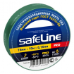 Изолента ПВХ 15мм х10м зеленый 10/250 Safelina