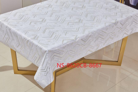 Клеенка Imperio Charm на ткани гладкая с легким тиснен 0,35мм*1,37м*20м/NS-8620CB