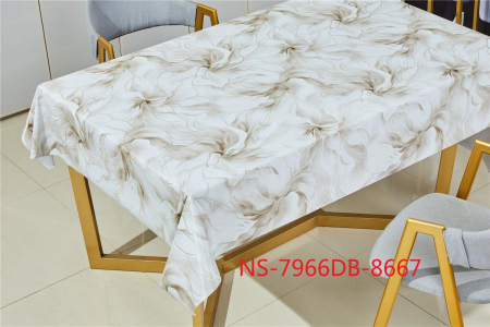 Клеенка Imperio Charm на ткани гладкая с легким тиснен 0,35мм*1,37м*20м/NS-7966DB 