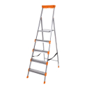 Стремянка 5 ступеней широкие (высота до раб.площадки 1065мм), СМ5