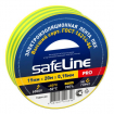 Изолента ПВХ 19мм х20м желто-зеленый 10/200 Safelina