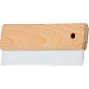 Шпатель резиновый для швов белый с дер. ручкой 100 мм./210 Россия 1209210*** --