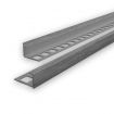 Профиль наружный для плитки 10мм 2,5м Деконика 187 Алюминий темный /20