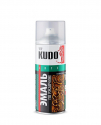KUDO Эмаль молотковая по ржавчине черная медь 520 ml. /6  KU-3015  Z
