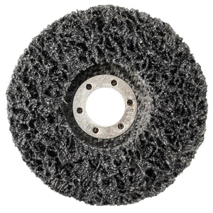 Круг зачистной Коралл 125х22 ЧЕРНЫЙ  TSUNAMI