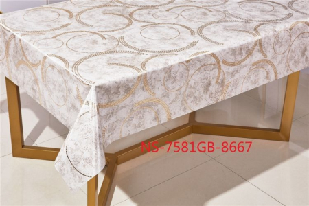 Клеенка Imperio Charm на ткани гладкая  0,28мм*1,37м*20м/7581GB