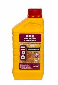 ДАЛИ Лак для камня и кирпича акрил-силиконовый полумат. 1л/6/144/576