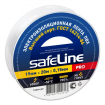 Изолента ПВХ 19мм х20м белая 10/200 Safelina
