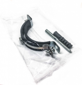 Хомут Трубный с шурупом в компл. (40-45) (М8) металлический 1 1/4"