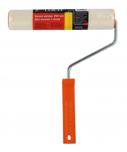 Валик  с ручкой Велюр ворс 4мм 250х40мм бюгель 8мм  1/50  335599  Z-2504 Zolder*****в