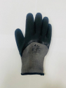 Перчатки №KPDP10 утепленные акриловые с рифл.латексным покрытием СЕРЫЕ до -25 /240