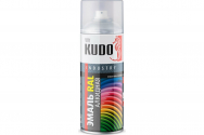 KUDO Эмаль для металлочерепицы RAL 9003 сигнально белый , аэрозоль520 мл./6 KU-08019R  