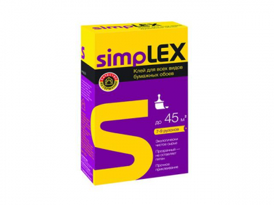 Симплекс  клей д/бум.обоев 0,25кг (12) 10323*** РАСПРОДАЖА