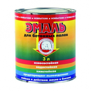 НБХ Эмаль для бетонных полов серая 3 л. 