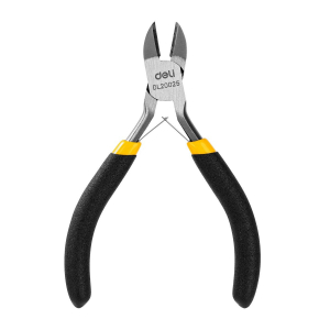 Мини-бокорезы диагональные 110мм, прорезиненная рукоятка 98449 Deli DL20025