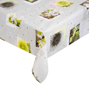 Клеенка  "DAMASK-Дамаск" гладкая  нетканая основа 1,37м*25м/8940