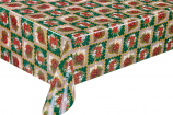 Клеенка CHRISTMAS TIME на нетканой основе 0,30мм*1,4м*20м+40г/м2	/WF-5037A