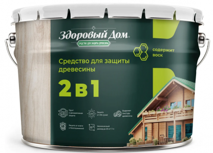 ЛАКРА Здоровый Дом 2в1 Рябина 9л д/защ.средство/1 ПОД ЗАКАЗ