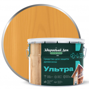 ЛАКРА Здоровый Дом Ультра Сосна д/защ.средство   9л 