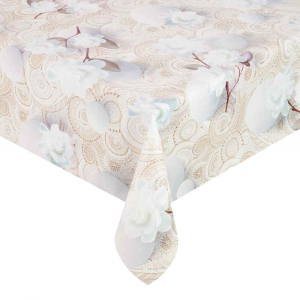Клеенка  "DAMASK-Дамаск" гладкая  нетканая основа 1,37м*25м/81478-4