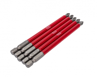 Биты PH2  90мм (5 шт) сталь S2 ACR магнит /20/100  410290  Quadro Torsion