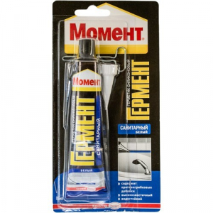 ГЕРМЕНТ герметик Санитарный силиконовый Прозрачный  85ml./24  1374339 временно выведен