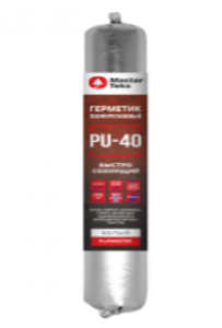 MasterTeks ProfiMaster PU-40 п/ур.быстросохн. черный (RAL 9005) 600 мл/6  9782494 НОВИНКА