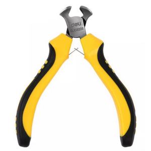 Мини-кусачки торцовые 100мм, двухкомпонентная рукоятка 147012 Deli DL103203