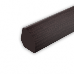 Угол внутр.вспен.округлый 10*10 302 Венге черный/30 ИДЕАЛ