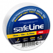Изолента ПВХ 15мм х10м белая 10/250 Safelina