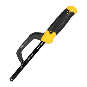 Ножовка ручка по металлу 300 мм полотно 250мм, алюм.корпус прорезин.рук. 123656 Deli DL353112