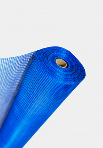 Сетка (5х5) фасадная 1х20пм 160г/кв.м.синяя OXISS/