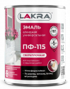 ЛАКРА эмаль ПФ-115 Вишневый 1 кг. /10