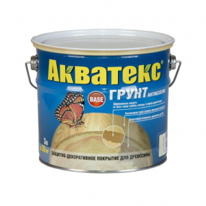 Акватекс Грунт-антисептик  3 л./4    