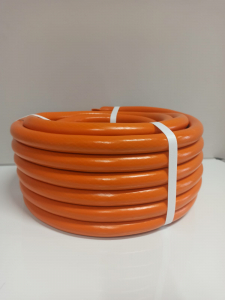 Шланг трехслойный армир "Краски лета"оранжевый 3/4мм/т.с.1,8мм (бухта 20)