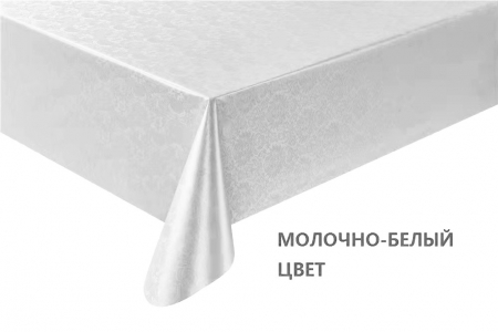 Клеенка Imperio шелкография на ткани белая 0,28мм*1,37м*20м/ZG-8251N