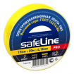 Изолента ПВХ 19мм х20м желтый 10/200 Safelina