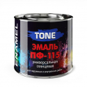 ТОН эмаль ПФ-115 черн. гл.  0,8 кг. ГОСТ6465-76  /14