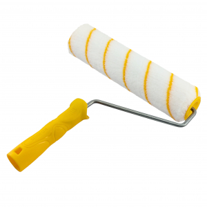 Валик  с ручкой Полиэстер 10х250х40мм D6мм желт.нить /44  0201135  Korvus