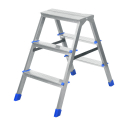 Стремянка 3 ступени двухст. мет. (высота 680 мм, макс. нагрузк 150кг арт. ДЛС3 NIKA