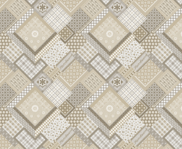 Клеенка неткан.основа с ПВХ покрытием  1,35м*20м 627/2 печворк МАЖОР