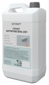 СТАРТ грунт Антиплесень 3в1  5 л.