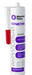 MasterTeks ProfiMaster Герметик акр.общестр. 290 мл серый Картридж, 9781726/12