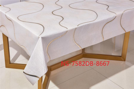 Клеенка Imperio Charm на ткани гладкая с легким тиснен 0,35мм*1,37м*20м/NS-7582DB