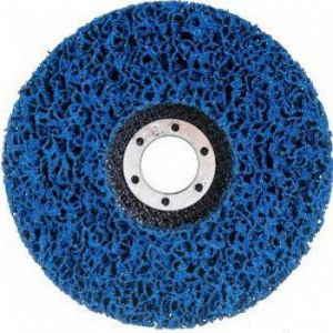 Круг зачистной Коралл 125х22 СИНИЙ  TSUNAMI