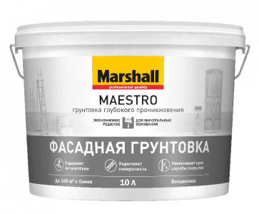 Marshall MAESTRO грунт фасад. 10л 5183681 УЦЕНКА