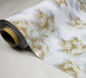 Гибкое стекло с рисунком толщ.0,6мм*1,0м*20м непрозрачная 5061-2